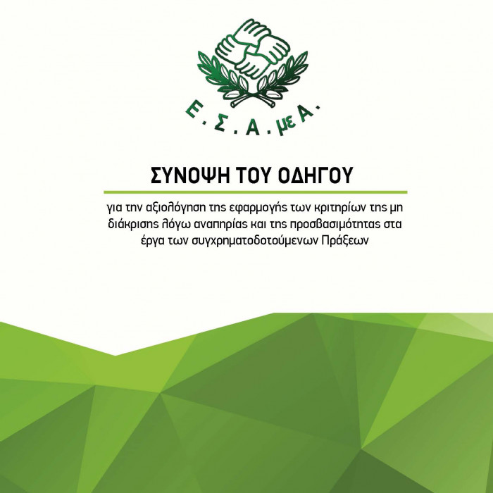 Εξώφυλλο της Σύνοψης του Οδηγού