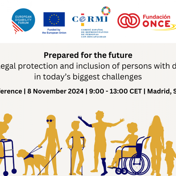 Συνέδριο στη Μαδρίτη της Ισπανίας με τίτλο «Prepared for the future. Ensuring legal protection and inclusion of persons with disabilities in today’s biggest challenges»