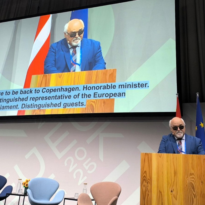 Ο Ι. Βαρδακαστάνης στο βήμα