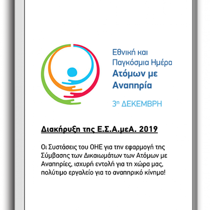 Διακήρυξη 2019